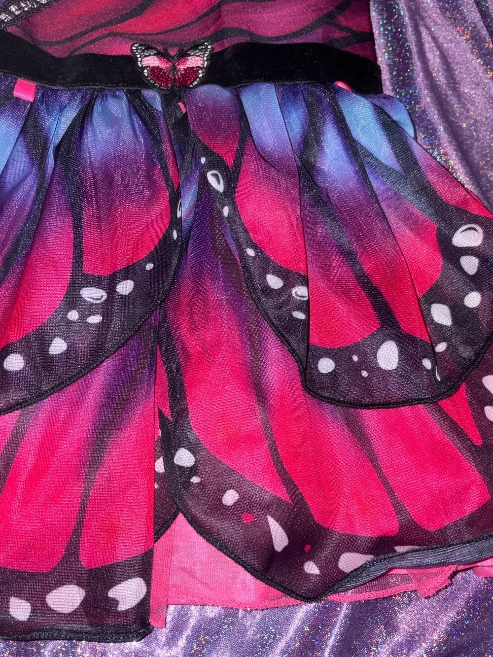 Girls Butterfly Costume Dress
